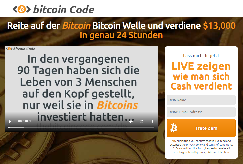 Bitcoin Code Screenshot